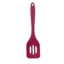 Espatula vazada silicone vermelha 29,5cm multiuso tuut Espatula vazada silicone vermelha 29,5cm multiuso tuut