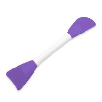 Espátulas Duplas De Silicone Para Aplicação De Máscara Argila Skincare Maquiagem Roxo Espátulas Duplas De Silicone Para Aplicação De Máscara Argila Skincare Maquiagem Roxo