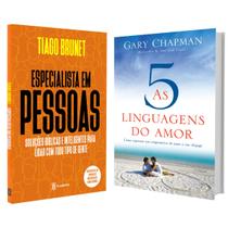 Especialista em pessoas - Soluções Bíblicas - Tiago Brunet + As 5 linguagens do amor - 3ª edição - Gary Chapman