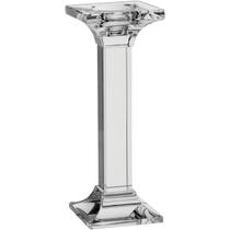 ESPECTRUM CASTIÇAL PORTA VELA SUPORTE 19x7x7cm CRISTAL TRANSPARENTE