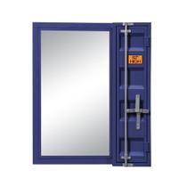 Espejo de Tocador Rectangular Azul Acme Cargo 5 mm con 1 Puerta Espejo de Tocador Rectangular Azul Acme Cargo 5 mm con 1 Puerta