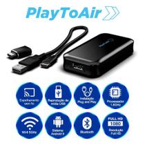 Espelhamento sem Fio e Media Player USB Bt Carplay Play To Air - Faaftech