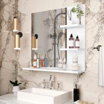 Espelheira Ajax Compacta Ideal para Organização no Banheiro Espelheira Ajax Compacta Ideal para Organização no Banheiro