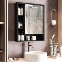 Espelheira Armário Suspenso Olimpia para banheiro com 1 porta - Várias Cores Espelheira Armário Suspenso Olimpia para banheiro com 1 porta - Várias Cores