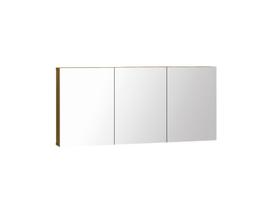 Espelheira Banheiro Intenso 120x57cm 3 Espelhos Suspensa MDF - Astral Design