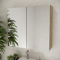 Espelheira de Banheiro 90cm Esp4031 Nature Espelheira de Banheiro 90cm Esp4031 Nature