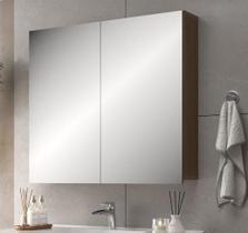 Espelheira de Banheiro Munique 80 MDF - Belizze Móveis