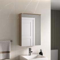 Espelheira Fly 42cm Porta com Armário - Fabribam