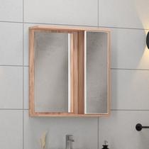 Espelheira para Banheiro 1 Porta 2 Prateleiras Tívoli