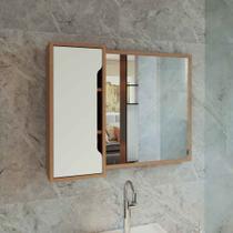Espelheira para Banheiro 80cm com porta BN3645 Tecno Mobili