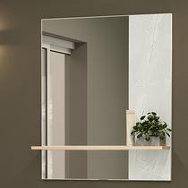 Espelheira para Banheiro Báltico 60cm Branco/Cristal Móveis Bosi