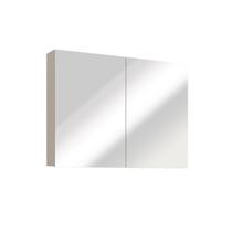 Espelheira para Banheiro em MDF Nature Bege/Panna Espelheira para Banheiro em MDF Nature Bege/Panna