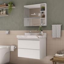 Espelheira para Banheiro Plus Size 80cm