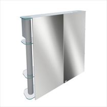 Espelheira -Slip Ii Silver 64,0cm x 62,0cm x 11,0cm Prata Espelheira -Slip Ii Silver 64,0cm x 62,0cm x 11,0cm Prata