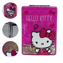 Espelhinho Infantil De Bolsa Hello Kitty Portátil Maquiagem Espelhinho Infantil De Bolsa Hello Kitty Portátil Maquiagem