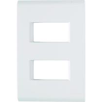 Espelho 2 Seções Separadas 4x2 Liz 57106206 Branco Tramontina