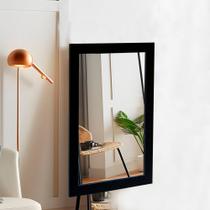Espelho 30x40 Moldura Preto Para Banheiros, Quarto e Sala Decoração Espelho 30x40 Moldura Preto Para Banheiros, Quarto e Sala Decoração