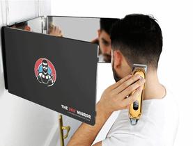 Espelho 360 dobrável em três partes para corte automático de cabelo LIPFISBARBERSHOP Espelho 360 dobrável em três partes para corte automático de cabelo LIPFISBARBERSHOP