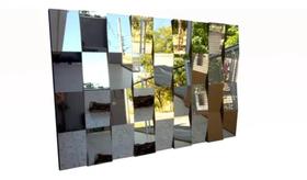 Espelho 3d Painel Mosaico Quadro Grande 160x75x6cm