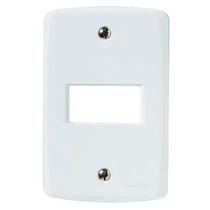 Espelho 4x2 01 Módulo Horizontal Branco - Linha Lux2 Tramontina