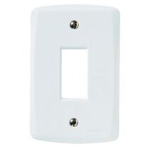 Espelho 4x2 Módulo Vertical Lux2 Tramontina - Branco - Termoplástico - Parafusos Inclusos