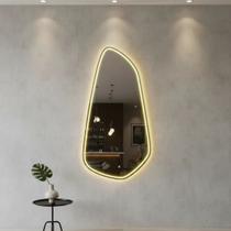 Espelho 60x130 Jateado Eclipse Ou Borda Infinita Orgânico Espelho 60x130 Jateado Eclipse Ou Borda Infinita Orgânico