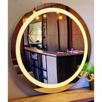 Espelho 60x60 org e08 led jat bco quente 110v Espelho 60x60 org e08 led jat bco quente 110v