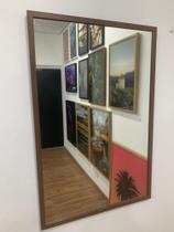 Espelho 60x90 Com Moldura Ypê Lyo Espelho 60x90 Com Moldura Ypê Lyo