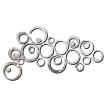 Espelho Abstrato Decorativo Em Acrílico Círculos Criativos Espelho Abstrato Decorativo Em Acrílico Círculos Criativos