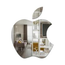 Espelho Acrilico Decorativo DE ACRILICO Simbolo Sala Quarto Maça Apple Espelho Acrilico Decorativo DE ACRILICO Simbolo Sala Quarto Maça Apple