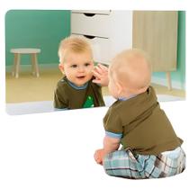 Espelho Acrílico Montessoriano Seguro Para Quarto Bebê Diversas Medidas - Lopes Decor