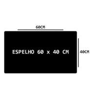 Espelho Acrílico Quarto Do Bebê Neném Montessoriano 60x40cm