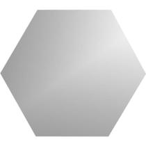 Espelho adesivo leotack hexagonos 30x25cm - LEONORA
