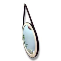 Espelho adnet carvalho moldura 4cm, várias opções de tamanho e cores de couro. Espelho adnet carvalho moldura 4cm, várias opções de tamanho e cores de couro.