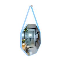 Espelho Adnet Octogonal com Alça Decoração Sofisticada