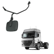 Espelho Auxiliar Frontal c Braço p MB Atego Axor Cabine Alta