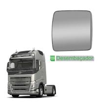 Espelho Auxiliar para Volvo FH 2015 até 2021 c Desembaçador