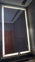 Espelho Banheiro Camarim 90x60 iluminado Led