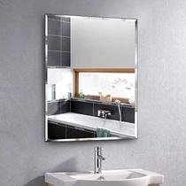 Espelho banheiro lapidado Bisotê 40x60cm Com Pendurador