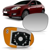 Espelho base retrovisor bravo 2008 2009 2010 2011 2012 térmico