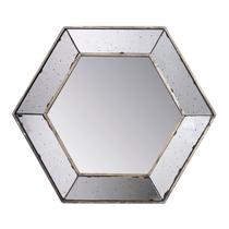 Espelho Benzara Filo hexagonal 53 cm Wall Accent Espelho Benzara Filo hexagonal 53 cm Wall Accent