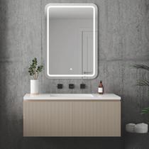 Espelho Camarim Pacco 140x80 Retro Iluminado Led