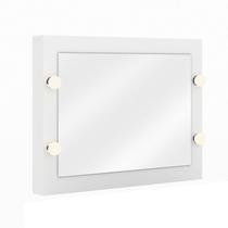 Espelho Camarim Para Penteadeira 90x68x9 cm Branco