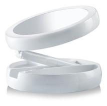 Espelho Camarim Portátil Maquiagem De Mesa