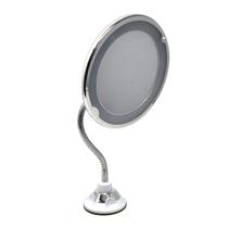 Espelho Camarim Redondo com Luz de Led para Closet e Banheiros Preparação de Maquiagem - Evok