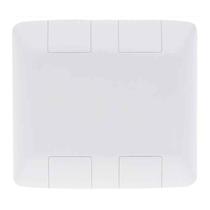 Espelho Cego 4x4 Branco Tramontina - Linha Aria - Termoplástico - Fixação Fácil Espelho Cego 4x4 Branco Tramontina - Linha Aria - Termoplástico - Fixação Fácil