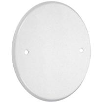 Espelho cego redondo metálico branco TayMac LPB3325 12,7 cm Espelho cego redondo metálico branco TayMac LPB3325 12,7 cm
