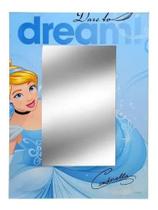 Espelho cim moldura Cinderela princesas Disney - Sonho e Imaginação