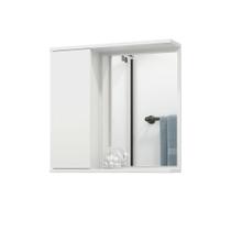 Espelho com armário para banheiro de Parede com Prateleira Branco Espelho com armário para banheiro de Parede com Prateleira Branco