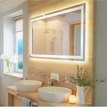 Espelho com iluminação led frontal 6500k botão touch 1,00 x 0,70 Espelho com iluminação led frontal 6500k botão touch 1,00 x 0,70